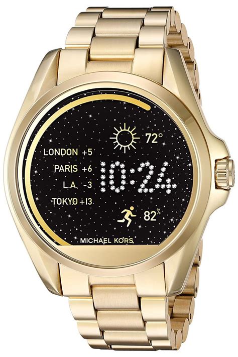 reloj michael kors mkt5001|Michael Kors Access Unisex Digital Bradshaw Gold.